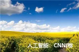 人工智能：CNN(卷积神经网络)、RNN(循环神经网络)、DNN(深度神经网络)的知识梳理