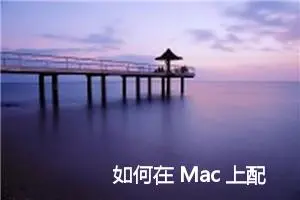 如何在 Mac 上配置一个本地 Web 服务器