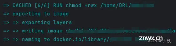 【Docker】 [6/6] RUN chmod +rwx /home/DRL/test: 0.236 chmod: cannot access ‘/home/DRL/‘:报错解决方案