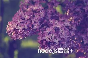 node.js后端+小程序前端+mongoDB（增删改查）