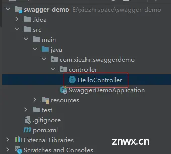 新建Hellocontroller