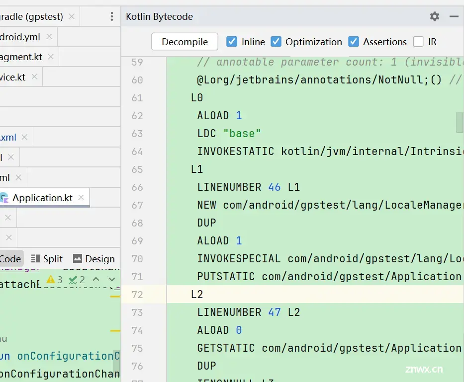 Android Studio kotlin 转 Java