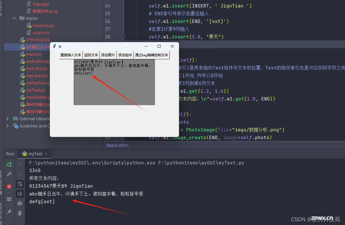 【python】tkinter GUI开发: 多行文本Text，单选框Radiobutton，复选框Checkbutton，画布canvas的应用实战详解