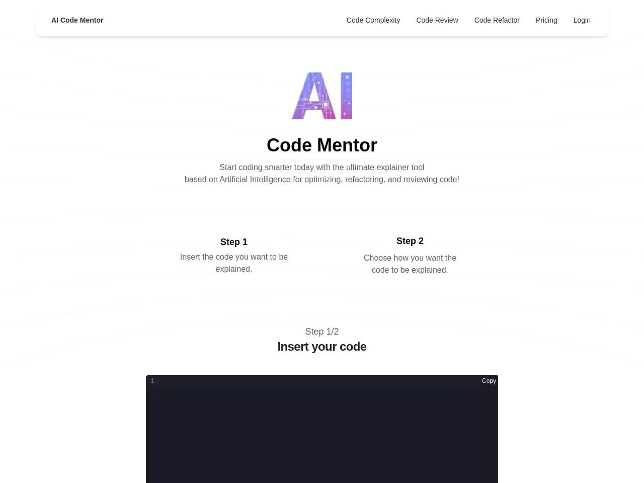 AI Code Mentor