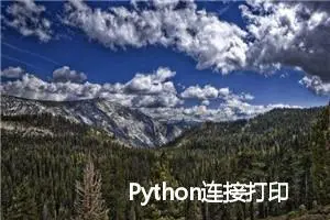 Python连接打印机：实现自动化打印的利器