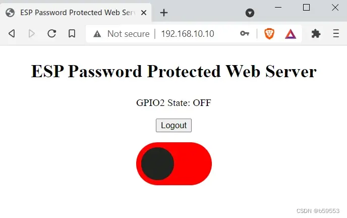 ESP32 ESP8266 WebServer登录保护 身份验证:密码保护