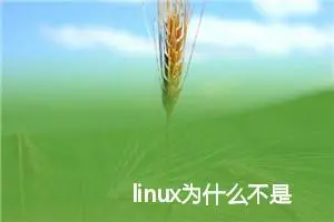 linux为什么不是实时操作系统