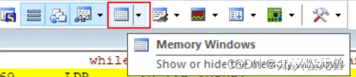 Memory窗口