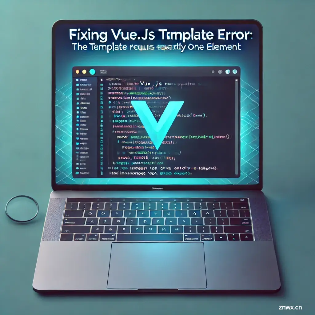 【前端2】vue 报错：The template root requires exactly one element