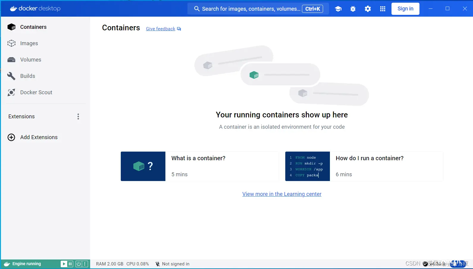 【云原生】基于windows环境搭建Docker