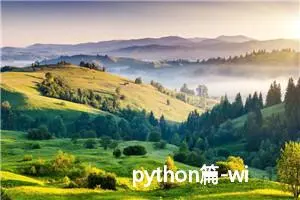 python篇-windows cmd 输入python弹出应用商城