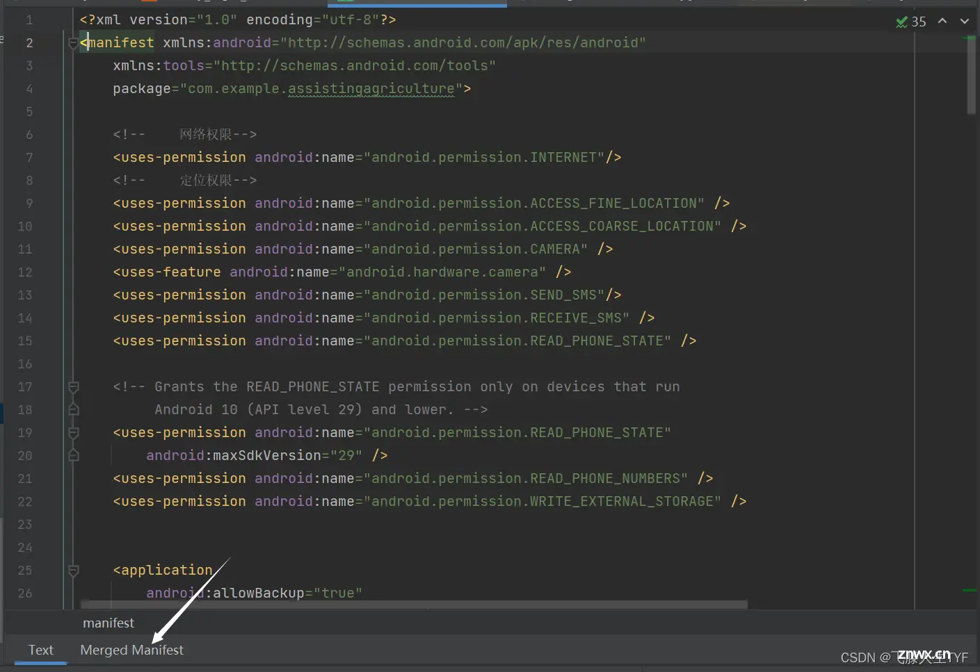 Manifest merger failed with multiple errors, see logs