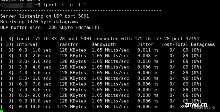 【调试工具】iperf 工具的使用