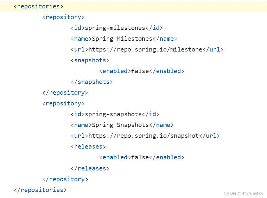 Ai框架Spring Cloud Alibaba Ai引入maven依赖报错Unresolved dependency: ‘org.springframework.ai:spring-ai-core: