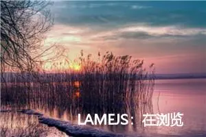 LAMEJS：在浏览器中进行MP3编码的前端利器