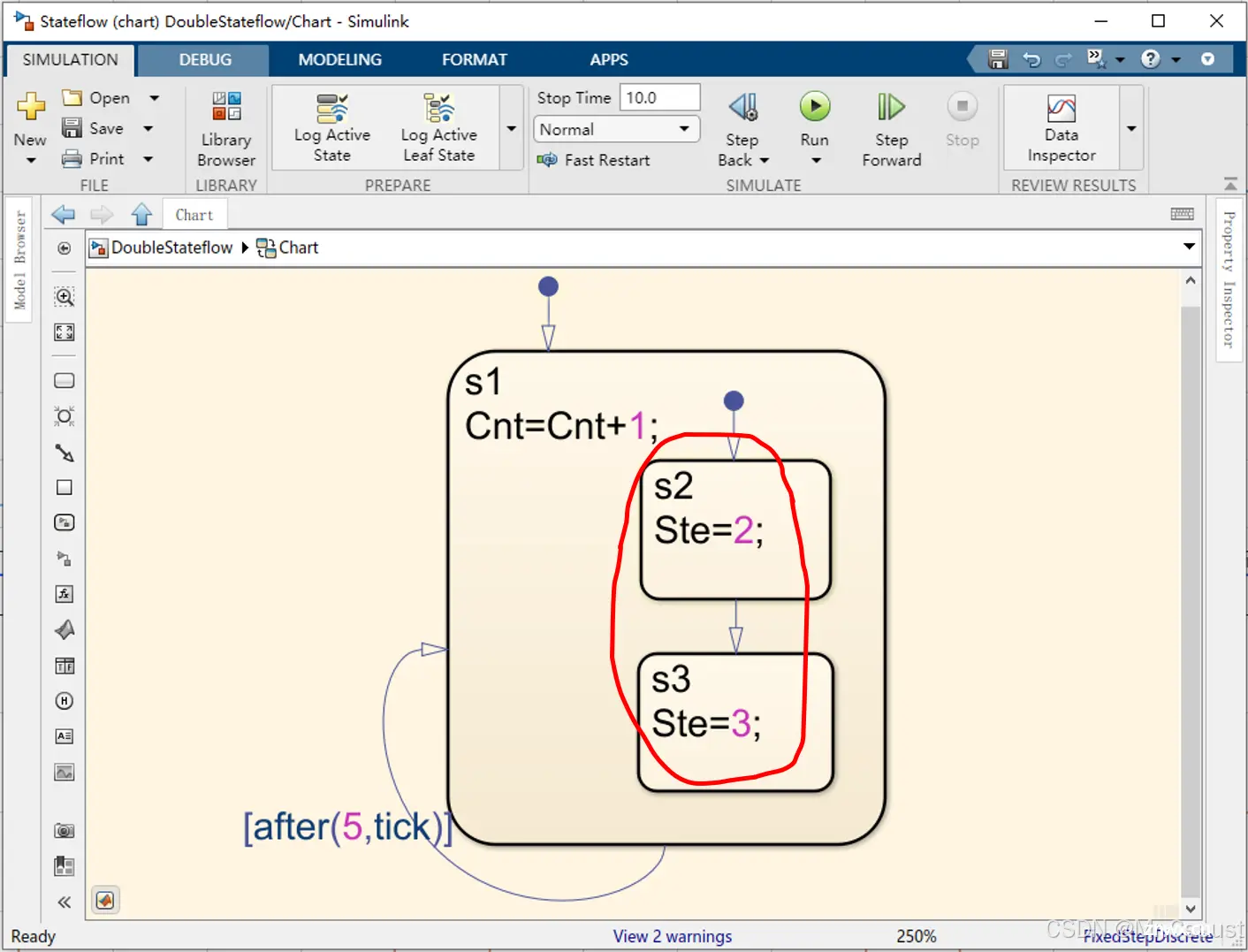 【研发日记】Matlab/Simulink技能解锁(十二)——Stateflow中的两种状态机嵌套对比