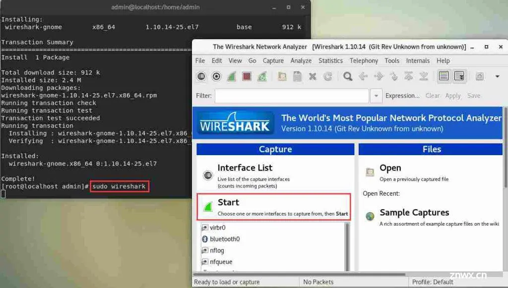 wireshark003 1024x581 - Linux下使用Wireshark抓包教程