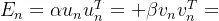 E_n=\alpha u_nu_{n}^{T}+\beta v_nv_{n}^{T}