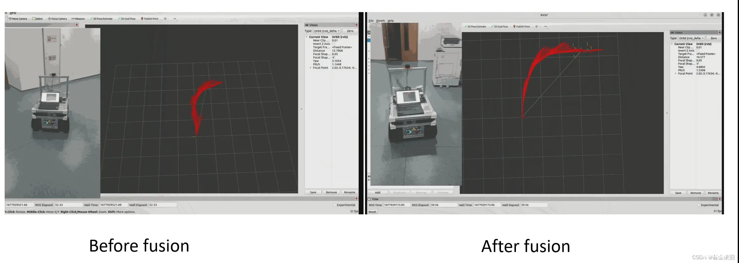 ROS2+cartographer+激光雷达+IMU里程计数据融合(robot_locazation) 建图