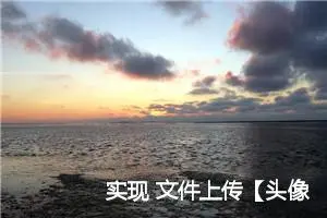 实现 文件上传【头像/图片】 