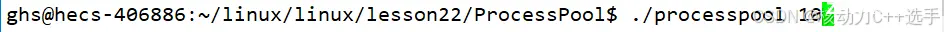【Linux】进程池实例