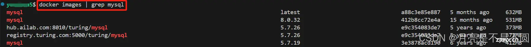 Docker 之mysql从头开始——Docker下mysql安装、启动、配置、进入容器执行（查询）sql