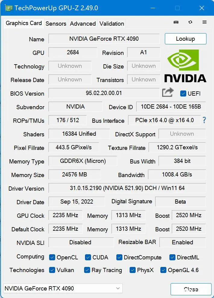 NVIDIA RTX 4090解析：卓越的性能表现带来全新的AI探索高度