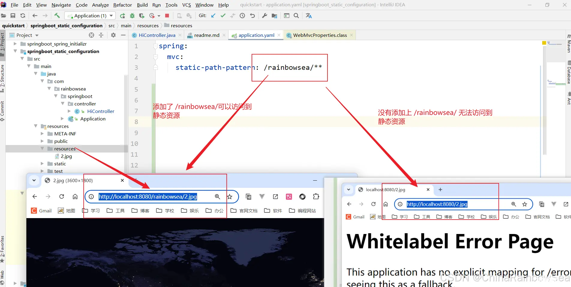 八，SpringBoot Web 开发访问静态资源(附+详细源码剖析) 