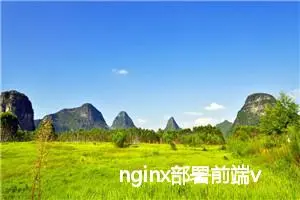 nginx部署前端vue项目