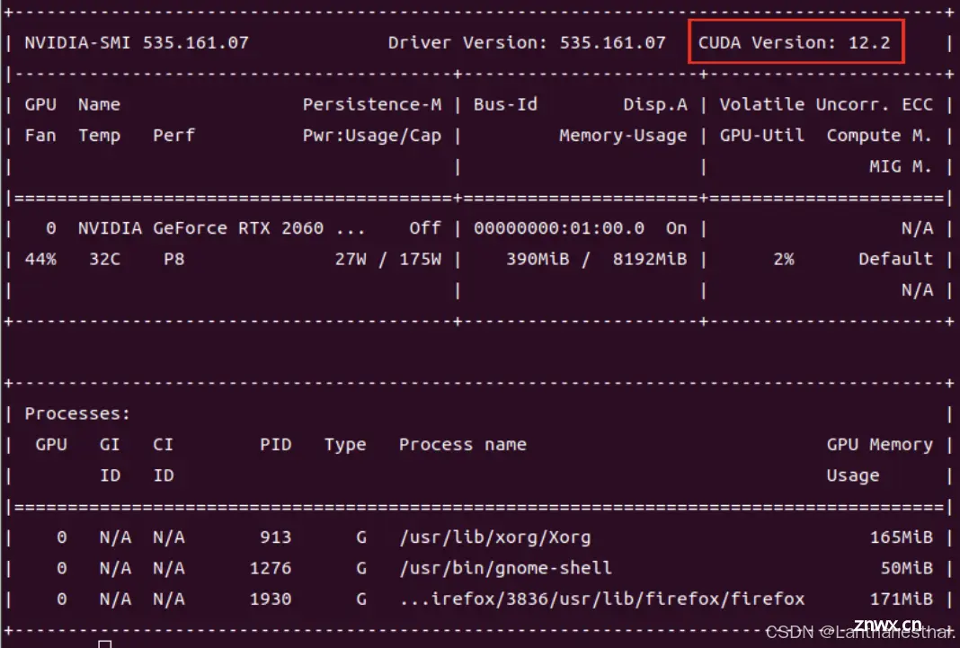 Ubuntu完美安装显卡驱动、CUDA、cuDNN